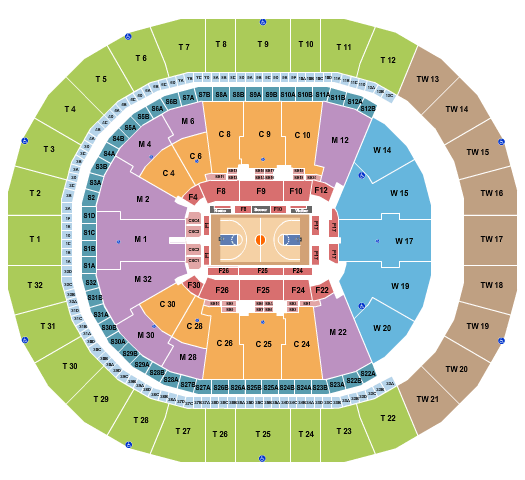 Intuit Dome Intuit Dome Seating Chart