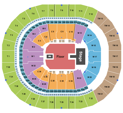 Intuit Dome Intuit Dome Seating Chart