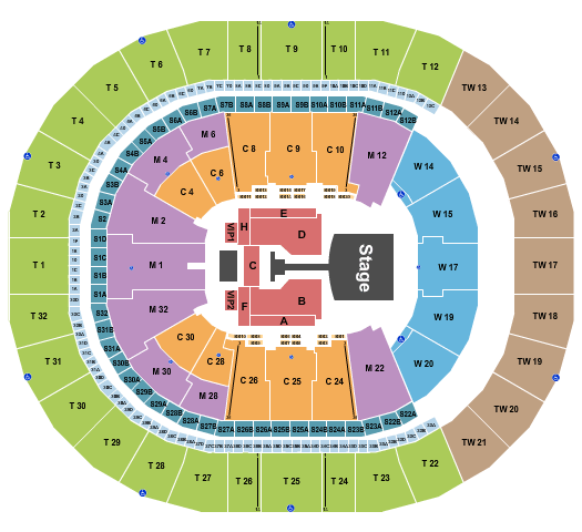 Intuit Dome Intuit Dome Seating Chart